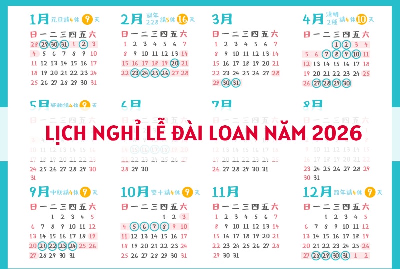 L Ch Ngh L I Loan N M 2026 Lich Nghi Le Dai Loan 2026 